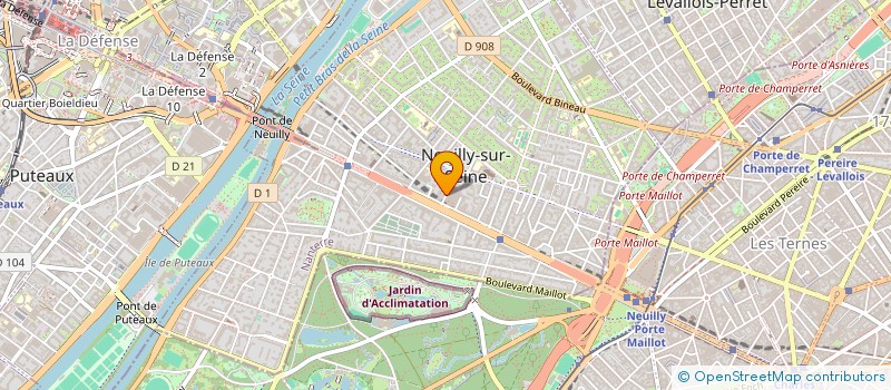 localisation de l'entreprise ODESSA LOGICIELS à NEUILLY-SUR-SEINE