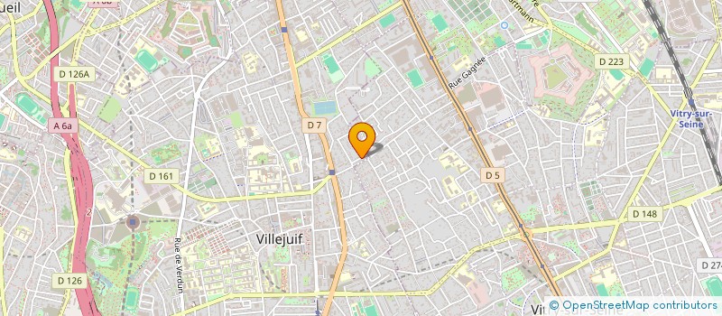 localisation de l'entreprise ODESSA PLUS à VILLEJUIF