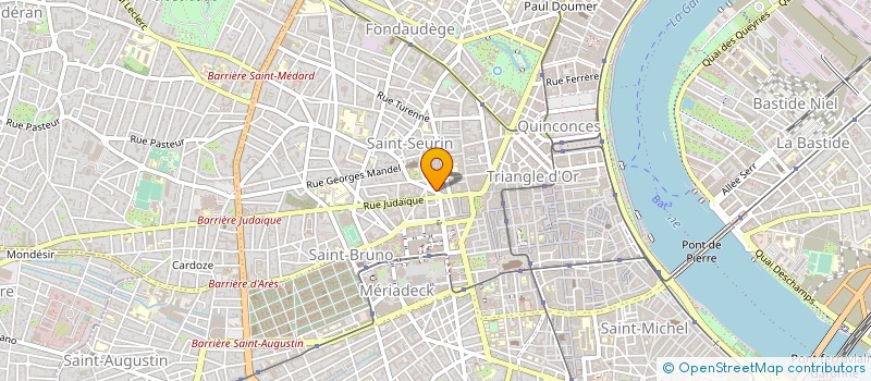 localisation de l'entreprise ODESSENCE à BORDEAUX