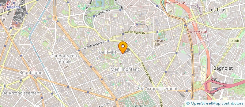 localisation de l'entreprise ODETTE LEPESTEUR  PARIS