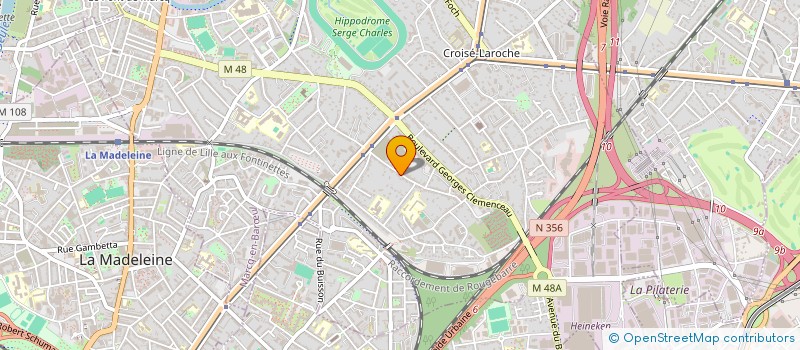 localisation de l'entreprise ODEVU MAESTRO à MARCQ-EN-BARŒUL