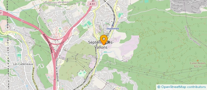 localisation de l'entreprise ODEYSSA  SEPTEMES-LES-VALLONS