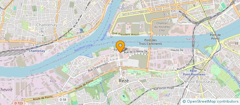 localisation de l'entreprise ODF GRAND LIEU  REZE