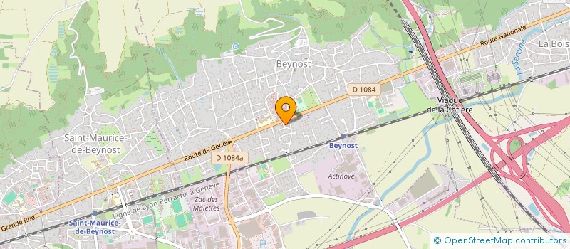 localisation de l'entreprise ODG à BEYNOST