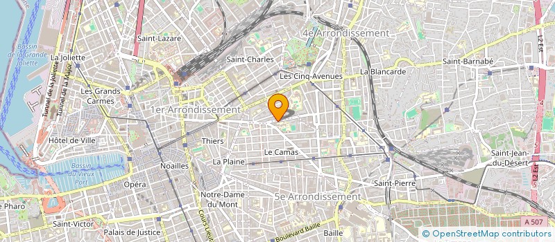 localisation de l'entreprise ODG à MARSEILLE