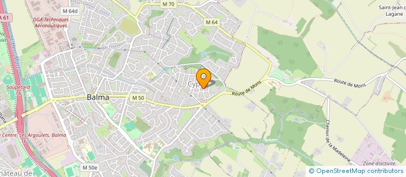 localisation de l'entreprise ODI-C CREATION  LA MAGDELAINE-SUR-TARN