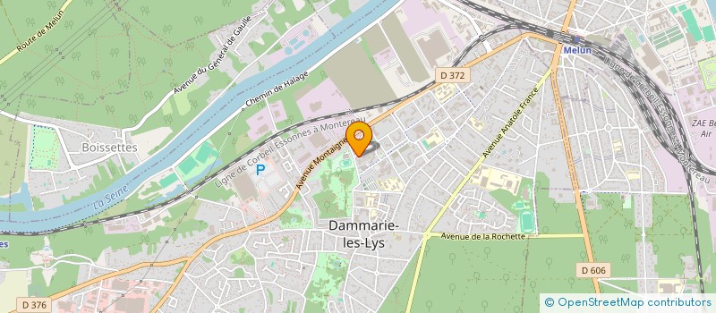 localisation de l'entreprise ODI CONNECT à DAMMARIE-LES-LYS