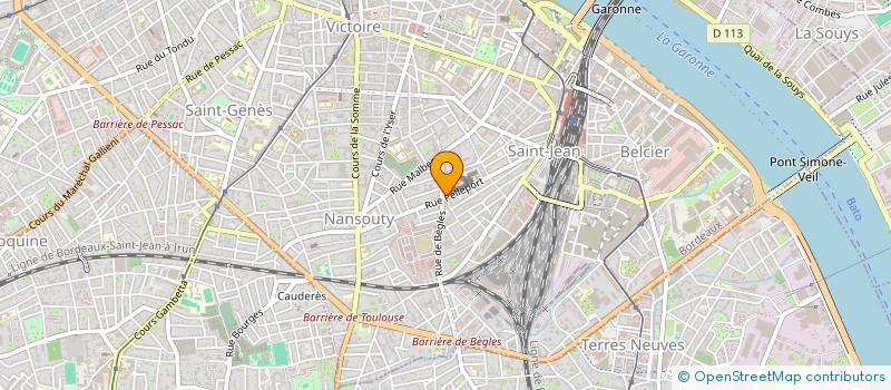 localisation de l'entreprise ODIA CORP  BORDEAUX