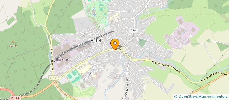 localisation de l'entreprise ODIBER à XONRUPT-LONGEMER
