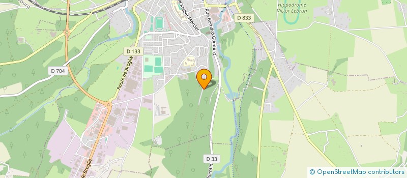 localisation de l'entreprise ODIL  BERNAY