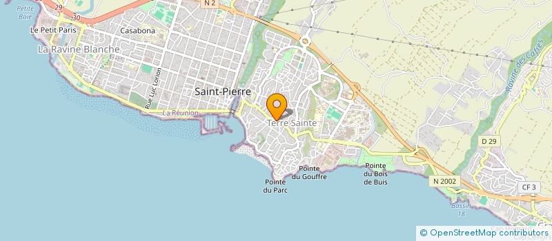 localisation de l'entreprise ODILE à SAINT-PIERRE