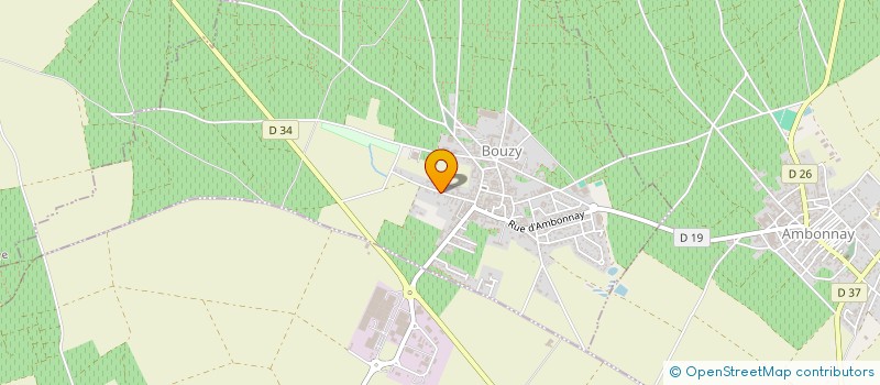 localisation de l'entreprise ODILE ET LAURENT ORTONOVI  BOUZY