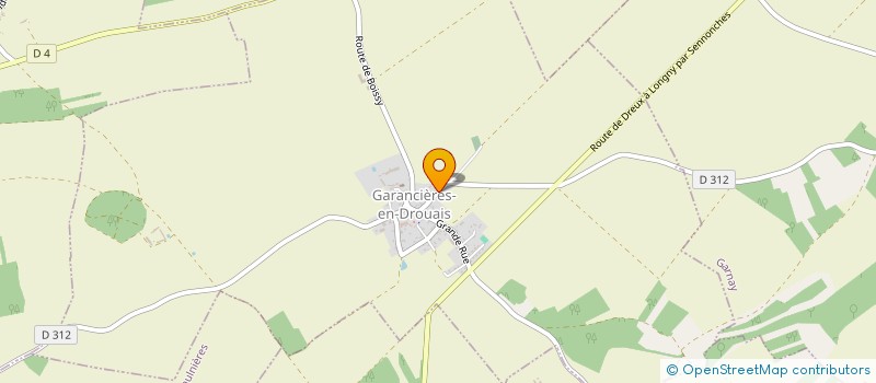 localisation de l'entreprise ODIME à GARANCIERES-EN-DROUAIS