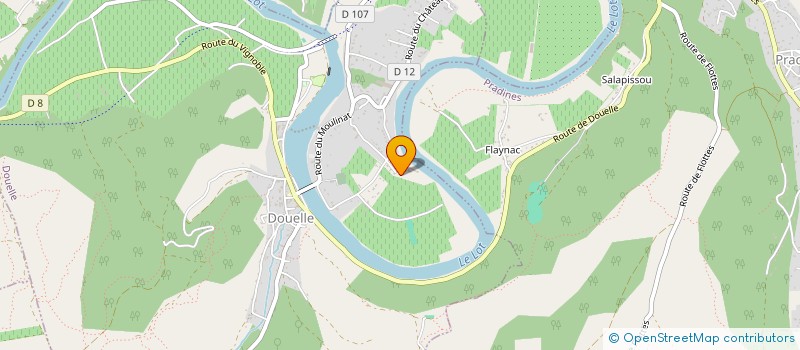 localisation de l'entreprise ODIMIC  DOUELLE