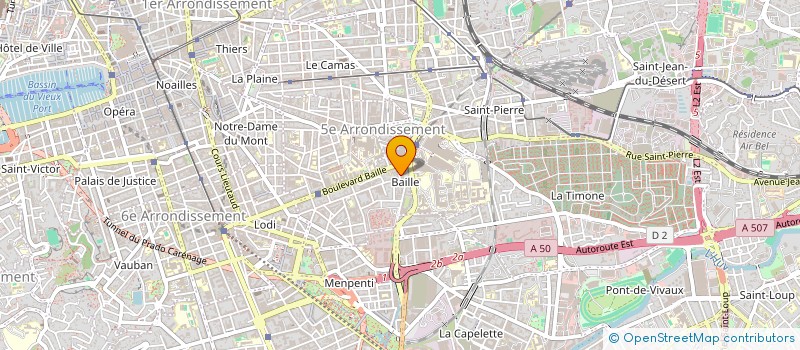 localisation de l'entreprise ODIMMO à MARSEILLE