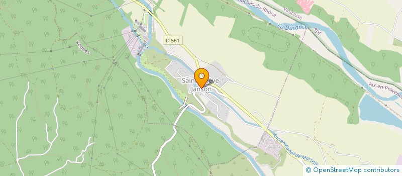 localisation de l'entreprise ODIN à LE PUY-SAINTE-REPARADE