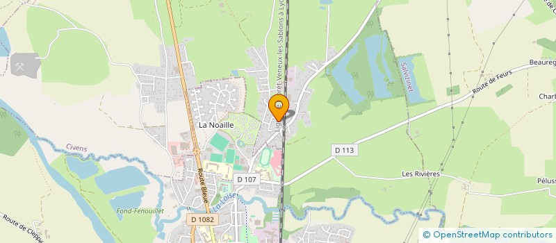 localisation de l'entreprise ODIPAT  CIVENS