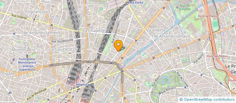 localisation de l'entreprise ODIS  PARIS