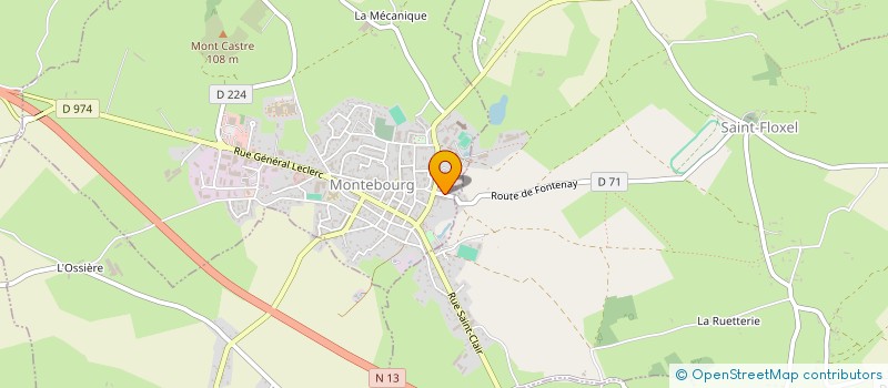 localisation de l'entreprise ODIS  QUINEVILLE