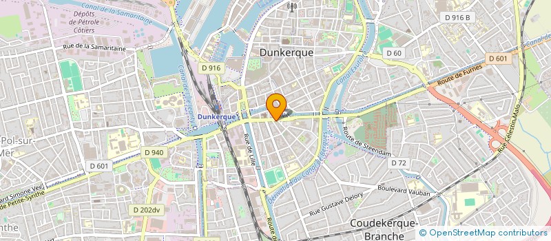 localisation de l'entreprise ODISSEA CORP. à DUNKERQUE