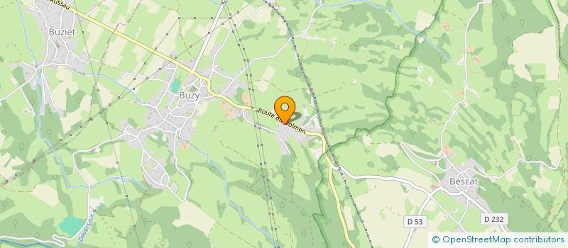 localisation de l'entreprise ODIXARE  BUZY