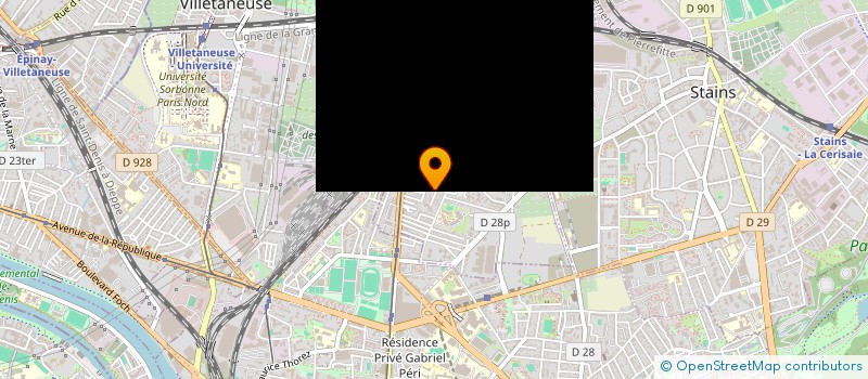 localisation de l'entreprise ODJ DRESS à PIERREFITTE-SUR-SEINE