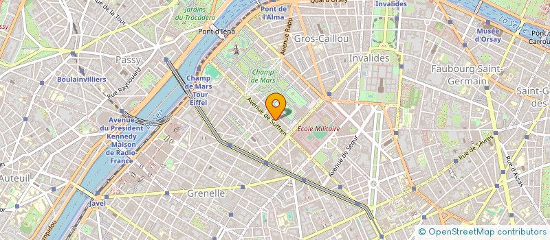 localisation de l'entreprise ODJD  PARIS