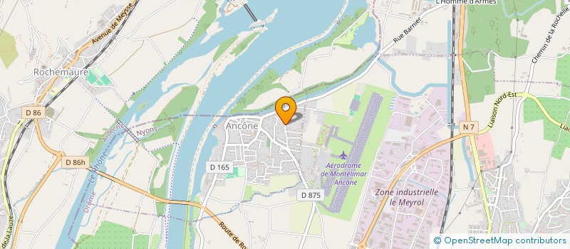 localisation de l'entreprise ODJI  ANCONE