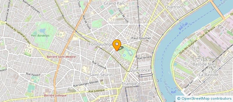 localisation de l'entreprise ODL SARL à BORDEAUX