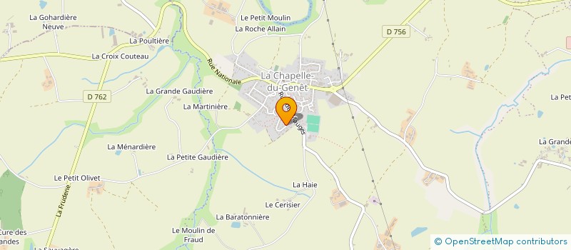 localisation de l'entreprise ODL SOLUTIONS à BEAUPREAU-EN-MAUGES