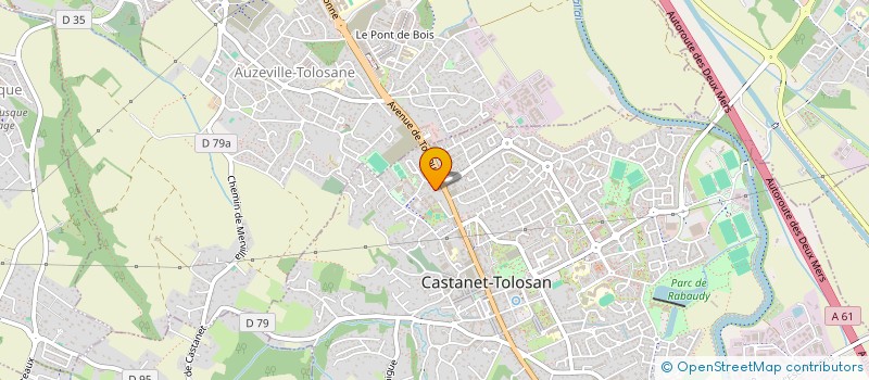 localisation de l'entreprise ODLA à CASTANET-TOLOSAN