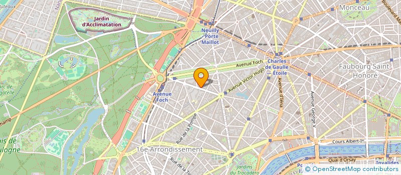 localisation de l'entreprise ODLC  PARIS