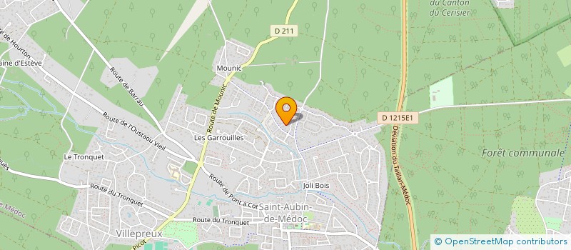 localisation de l'entreprise ODLCD  SAINT-AUBIN-DE-MEDOC