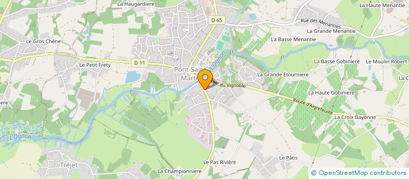 localisation de l'entreprise ODM à PONT-SAINT-MARTIN