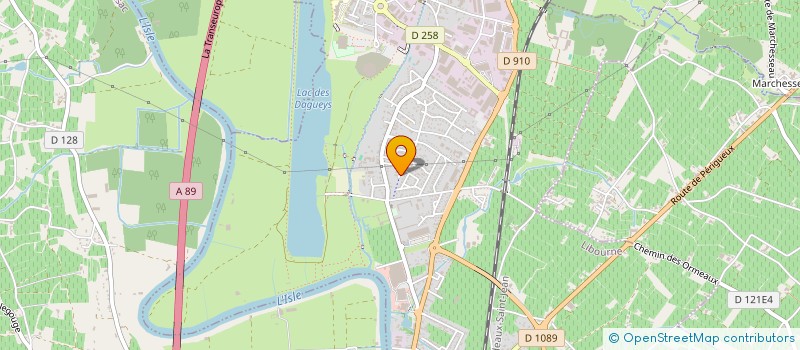 localisation de l'entreprise ODM à LIBOURNE