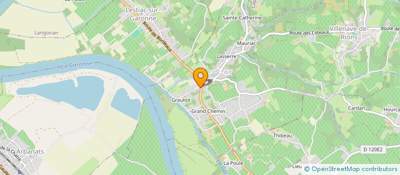 localisation de l'entreprise ODME  PAILLET