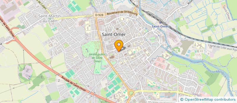 localisation de l'entreprise ODO EVENT'S  SAINT OMER