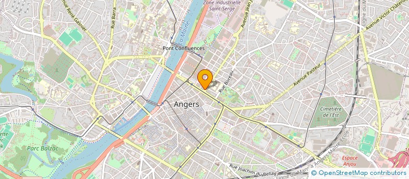 localisation de l'entreprise ODO PA à ANGERS