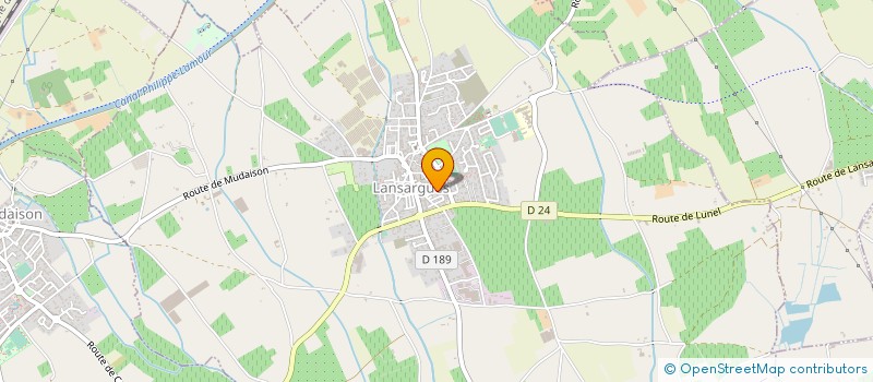 localisation de l'entreprise ODOMMATICA  LANSARGUES