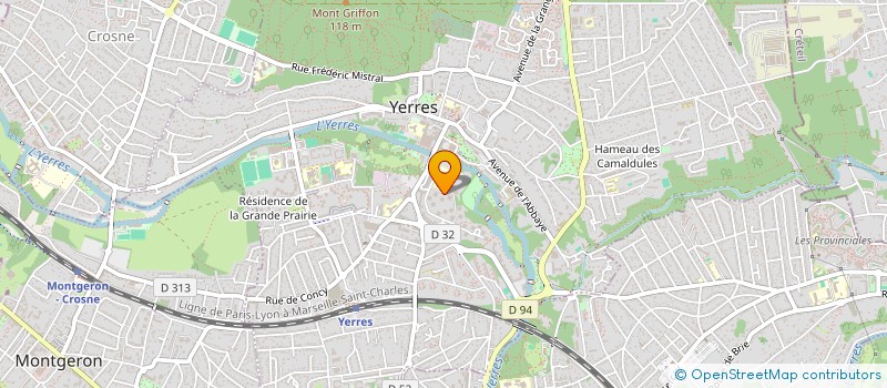 localisation de l'entreprise ODOMTOM 116  YERRES