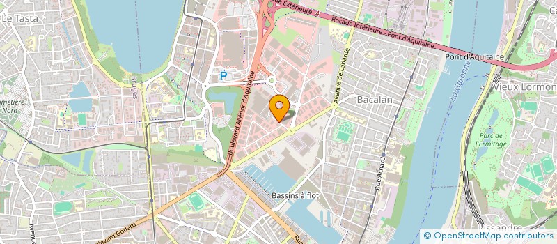 localisation de l'entreprise ODONATA  BORDEAUX