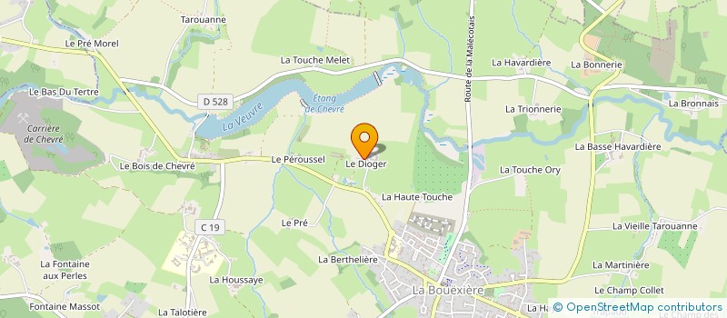 localisation de l'entreprise ODONTALL  BETTON