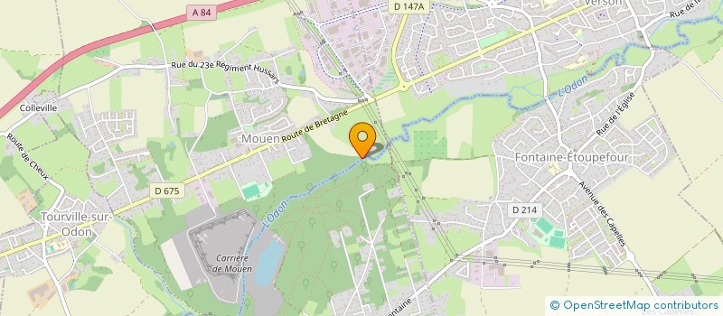 localisation de l'entreprise ODONTO HOLDING  MOUEN