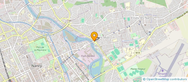localisation de l'entreprise ODONTOMAX à SAINT-MAX