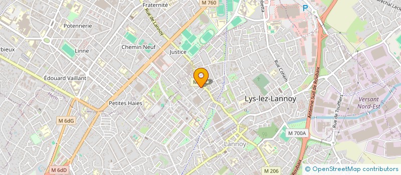 localisation de l'entreprise ODONTOZEN à LILLE