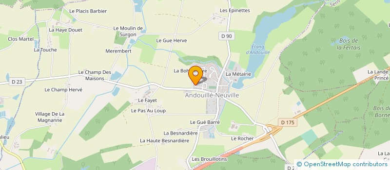 localisation de l'entreprise ODOURSENSE  CESSON-SEVIGNE