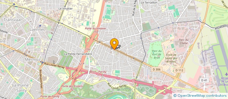 localisation de l'entreprise ODP à BRON