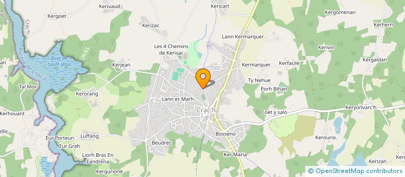 localisation de l'entreprise ODP CONSULTING  CRACH