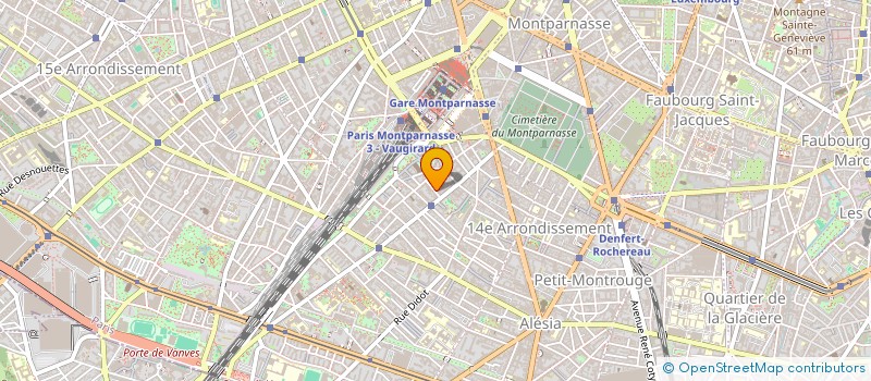 localisation de l'entreprise ODPCCARDIO SPECIALISE EN CARDIOLOGIE ET MALADIES VASCULAIRES (ORGANISME DE DEVELOPPEMENT PROFESSIONNEL CONTINU...)  PARIS