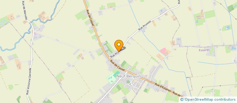 localisation de l'entreprise ODR  NEUF-BERQUIN